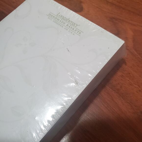 Longaberger Notepad Set of 6 Mini Pads New Basket Company Ohio Plant Print - Picture 3 of 9